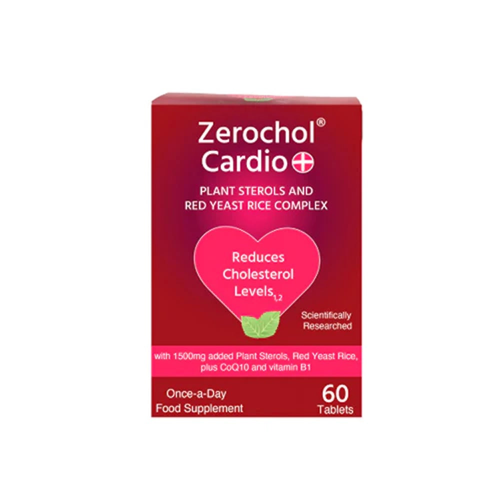 Zerochol Cardio+ Tablets 60 Pack. Horan's Healthstores