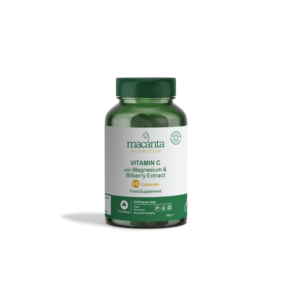 Macanta Nutrition Vitamin C Mag Ascorbate/bilberry 60s  Horan's Healthstores