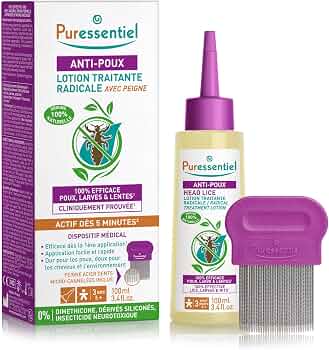 Puressentiel Radical Head Lice Complete Treatment Lotion with Comb 100ml Horan's Healthstores