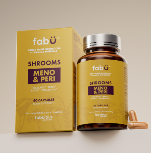 fabÜ SHROOMS MENO & PERI 60 Capsules