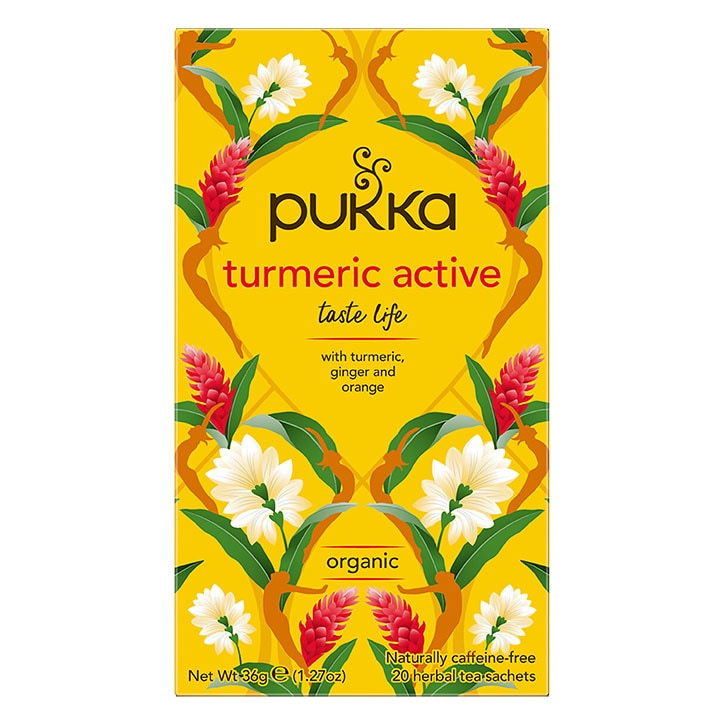 Pukka Organic Turmeric Active Tea 20 Tea Bags