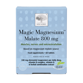 New Nordic MAGIC MAGNESIUM™ MALATE 800 MG 60s. Horan's Healthstores