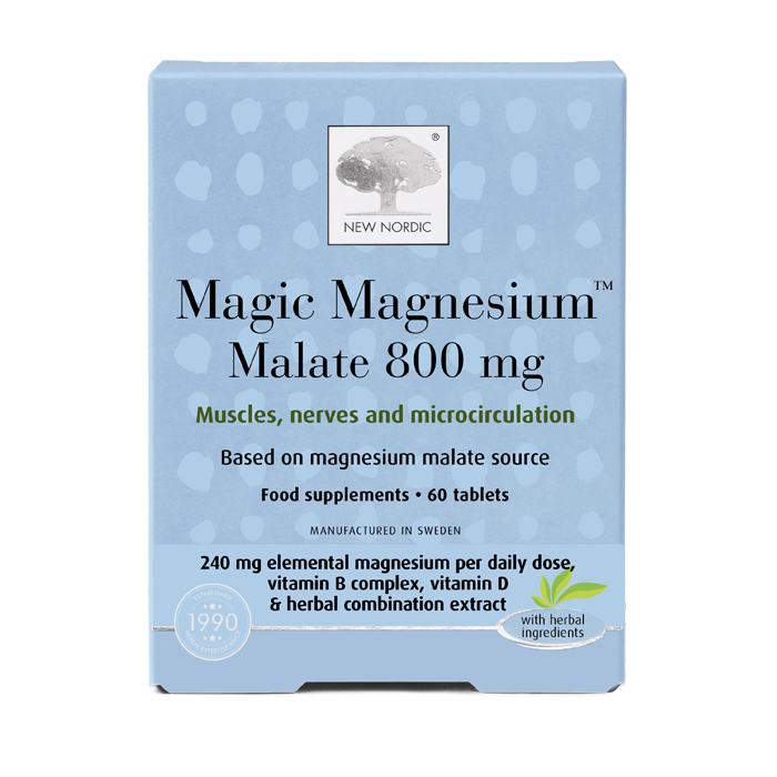 New Nordic MAGIC MAGNESIUM™ MALATE 800 MG 60s. Horan's Healthstores