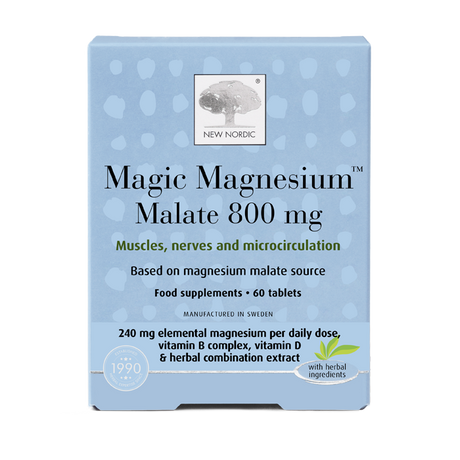 New Nordic MAGIC MAGNESIUM™ MALATE 800 MG 60s. Horan's Healthstores