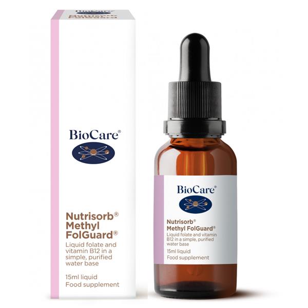 Biocare Nutrisorb Liquid Methyl Folguard 15ml