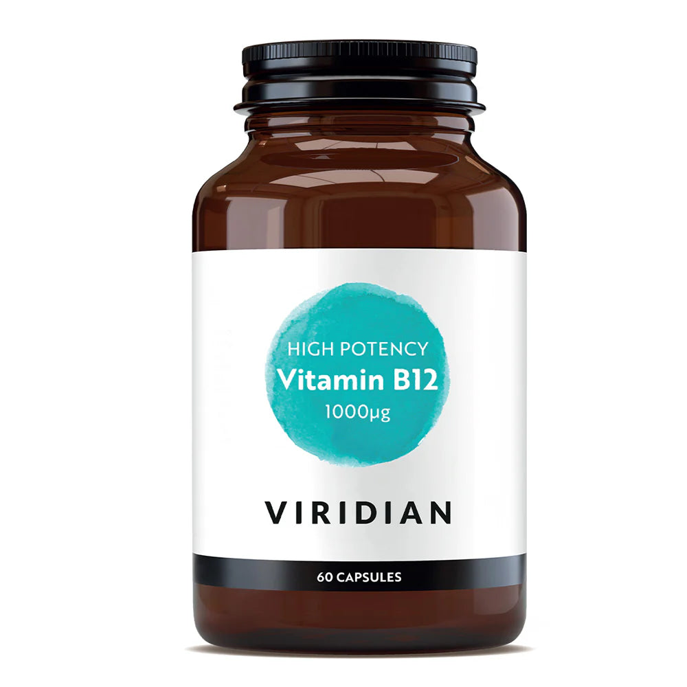 Viridian High Potency Vitamin B12 1000ug 60s