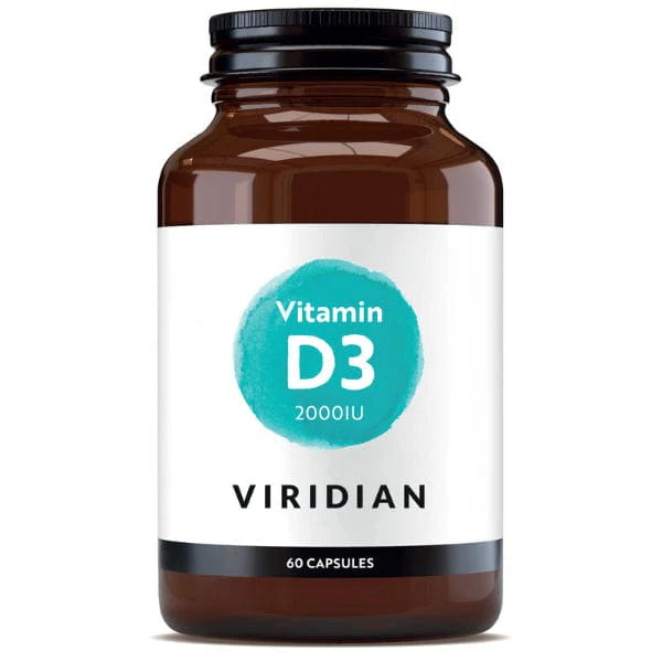 Viridian Nutrition Viridian Vitamin D3 2000Iu Veg Caps