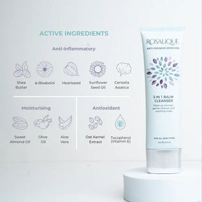 Rosalique 3 in 1 Balm Cleanser 100ml  Horan's Healthstores