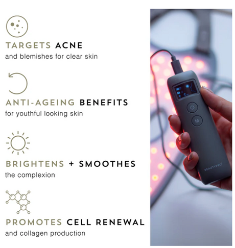 BEAUTYPRO PHOTON LED LIGHT THERAPY FACIAL MASK - Horans Healthstore