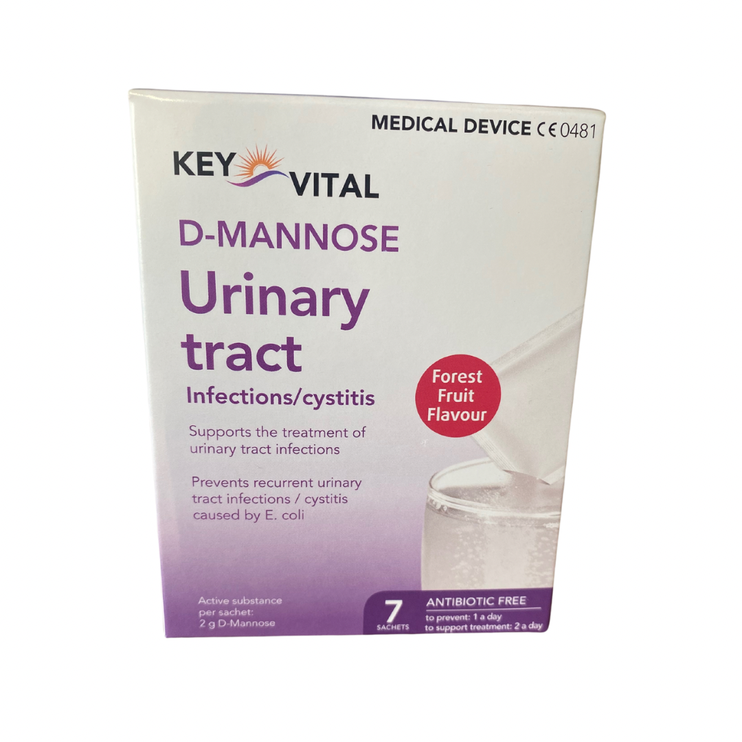 Key Vital D-Mannose Urinary Tract 7 Sachets  Horan's Healthstores