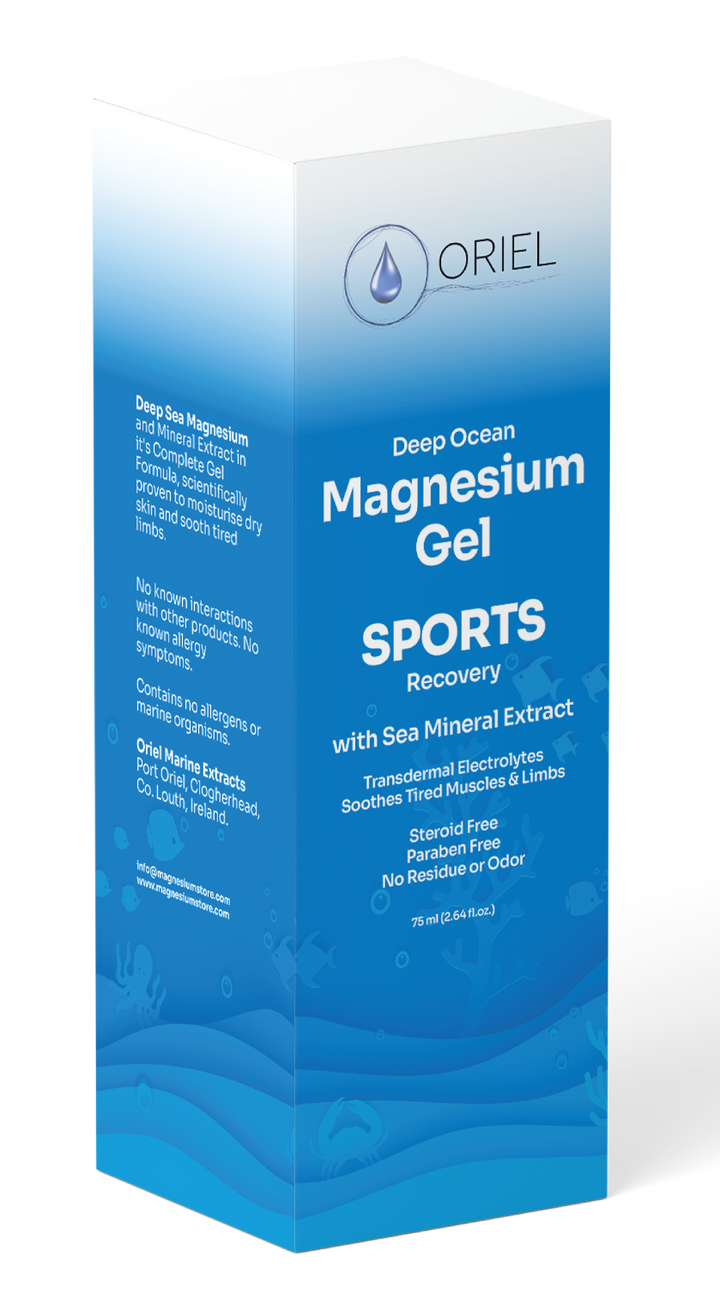 ORIEL Deep Sea MAGNESIUM GEL FOR SPORTS 75ml  Horan's Healthstores