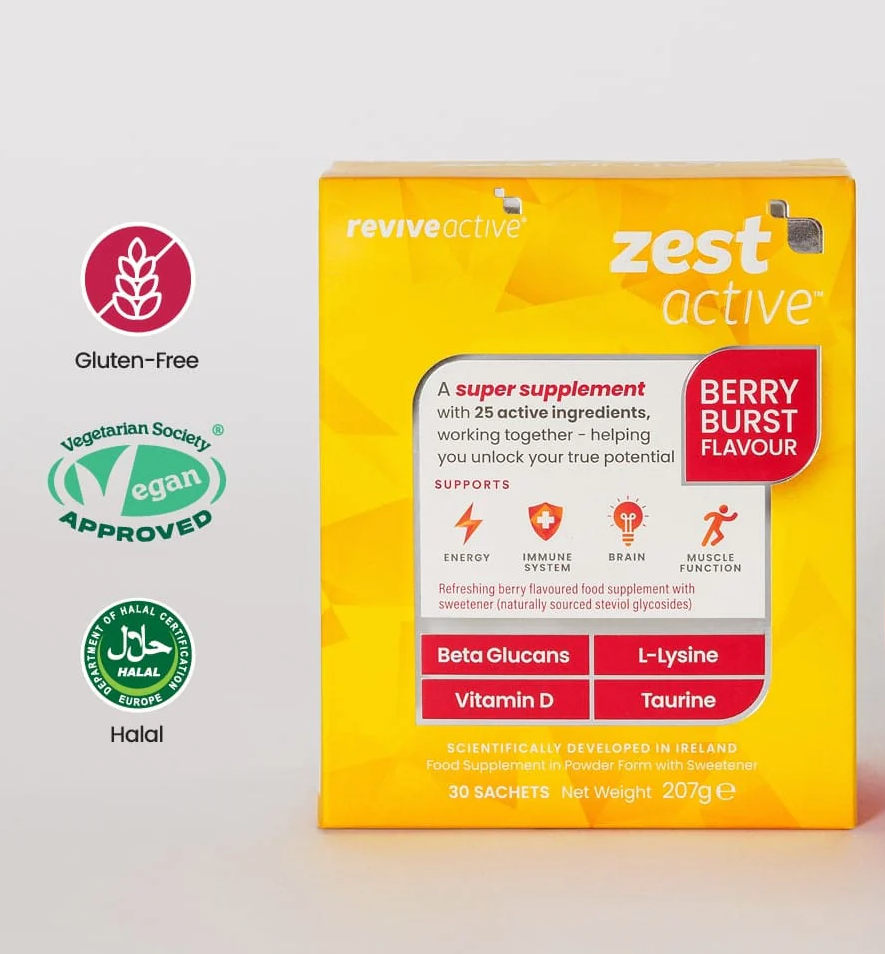 NEW Revive Zest Active Berry Burst 30 Day Pack