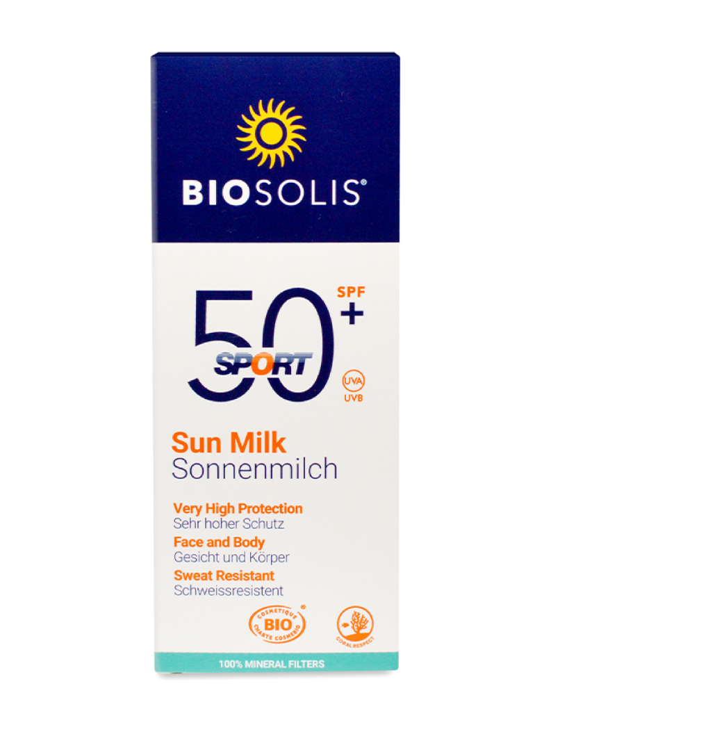 Biosolis Sport Sun Milk SPF 50 (50ml)  HORAN'S HEALTHSTORES