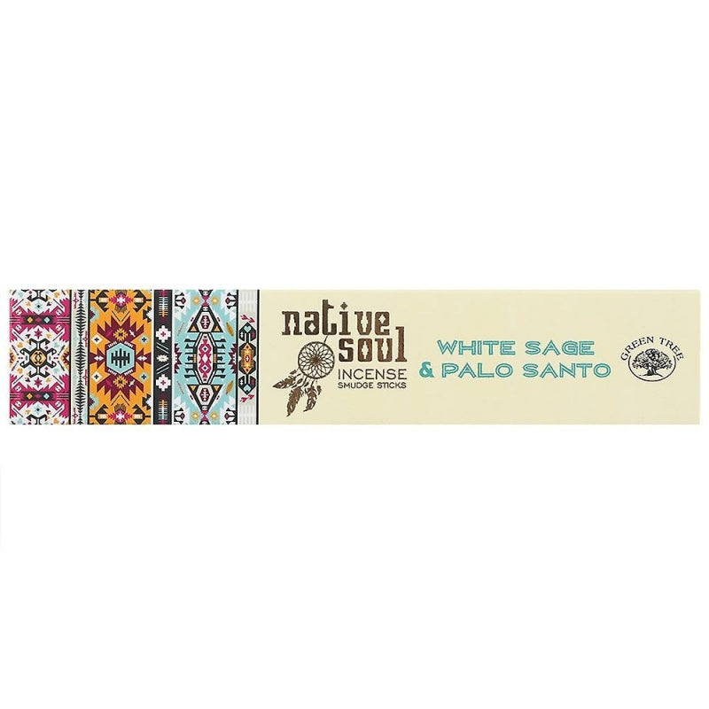 Native Soul Incense Sticks – White Sage & Palo Santo