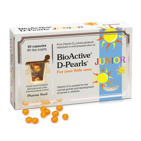 Pharma Nord BioActive D-Pearls Junior (80) Horan's Healthstores