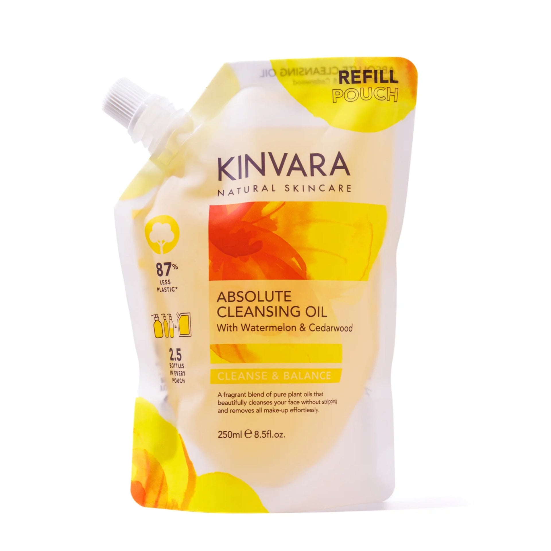 Kinvara Skincare Absolute Cleansing Oil Refill Pouch - 250ml