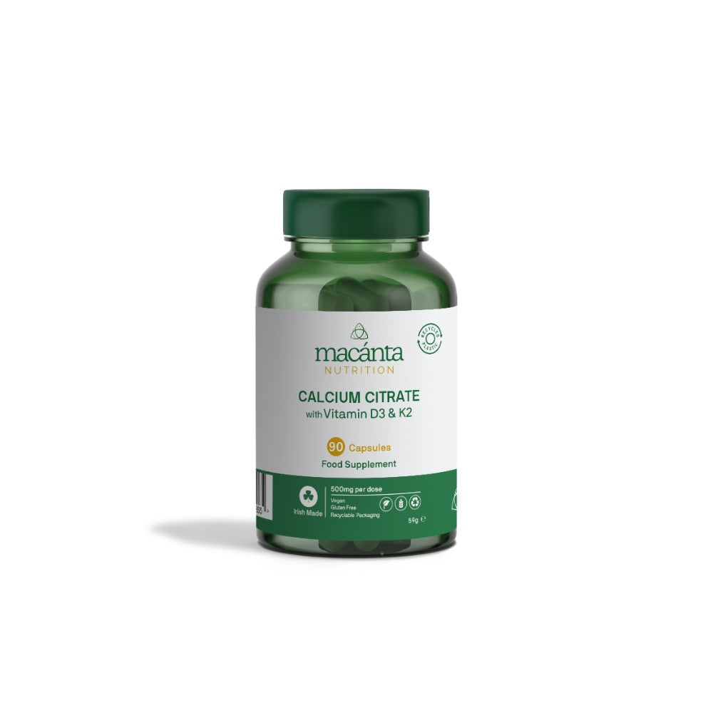 Macanta Nutrition Calcium Citrate with Vitamin D3 & K2  Horan's Healthstores