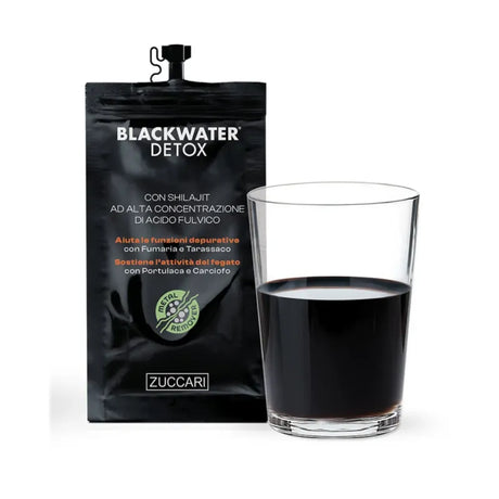 Zuccari BlackWater Detox - 10 SACHET PACK - Horans Healthstore
