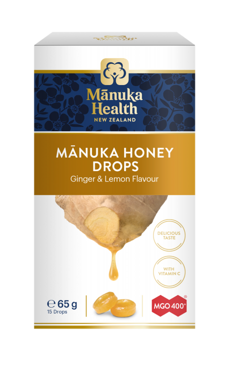 Manuka Health Honey Drops 15's