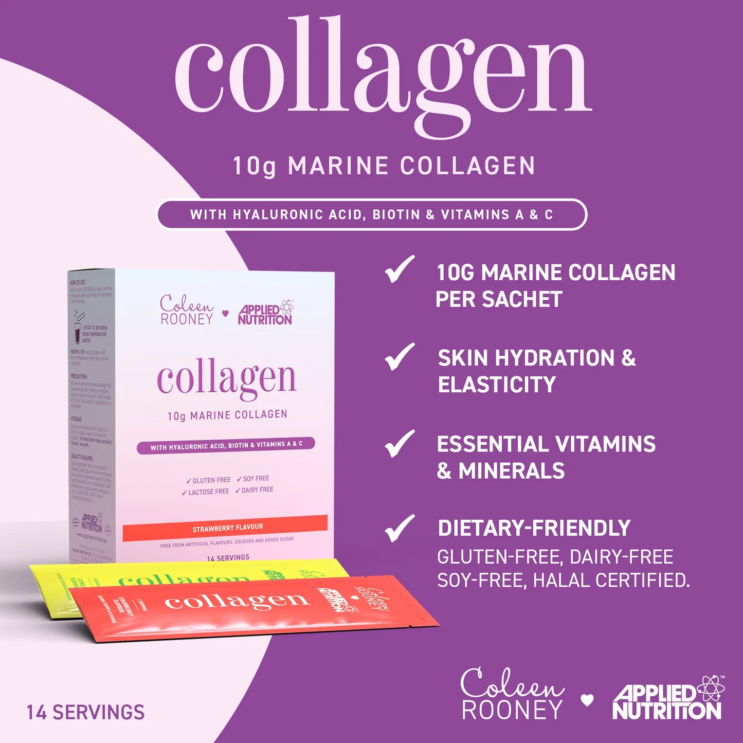 Coleen Rooney  - Coleen's Beauty Secret: Marine Collagen (14 Servings)