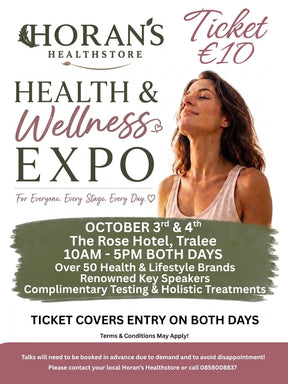 Horan's Health & Wellness EXPO 2026 - Ticket x 1 - Horans Healthstore
