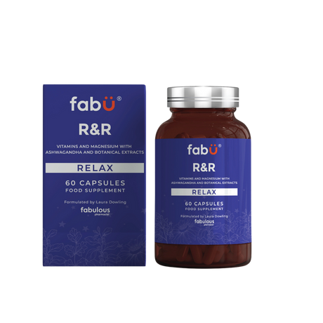 fabU R&R Relax Food Supplement 60 Capsules - Horans Healthstore