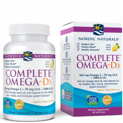 Nordic Naturals Complete Omega-3.6.9 D 60 Soft Gels