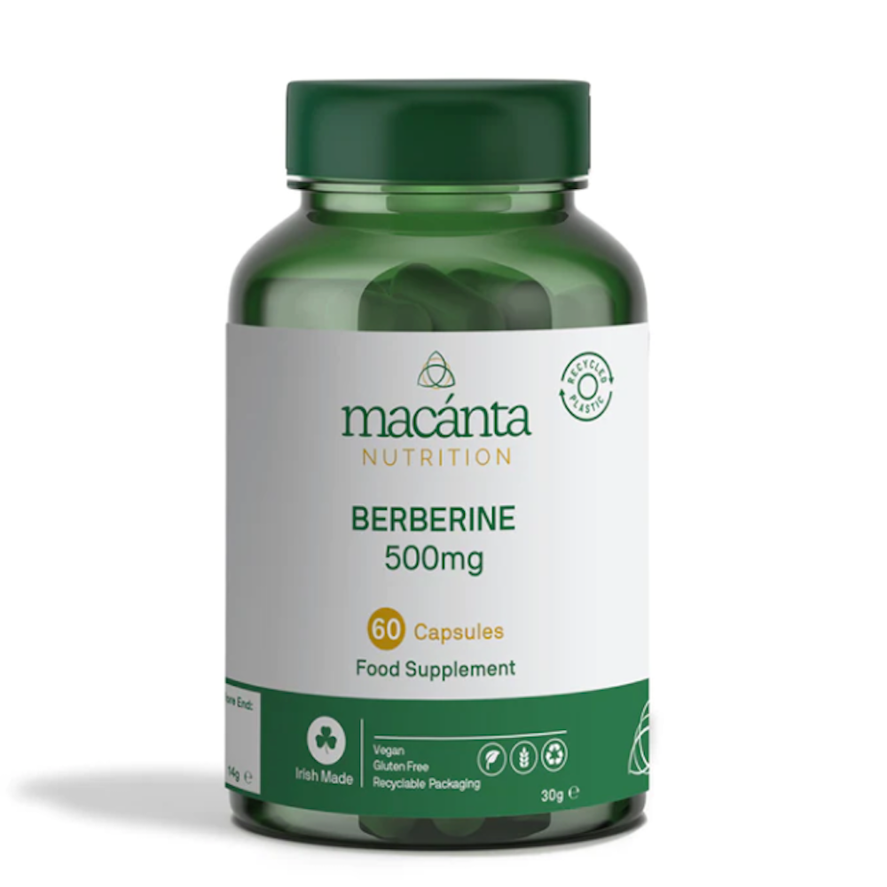 Macanta Nutrition Berberine 500mg 60s at Horan's Healthstores