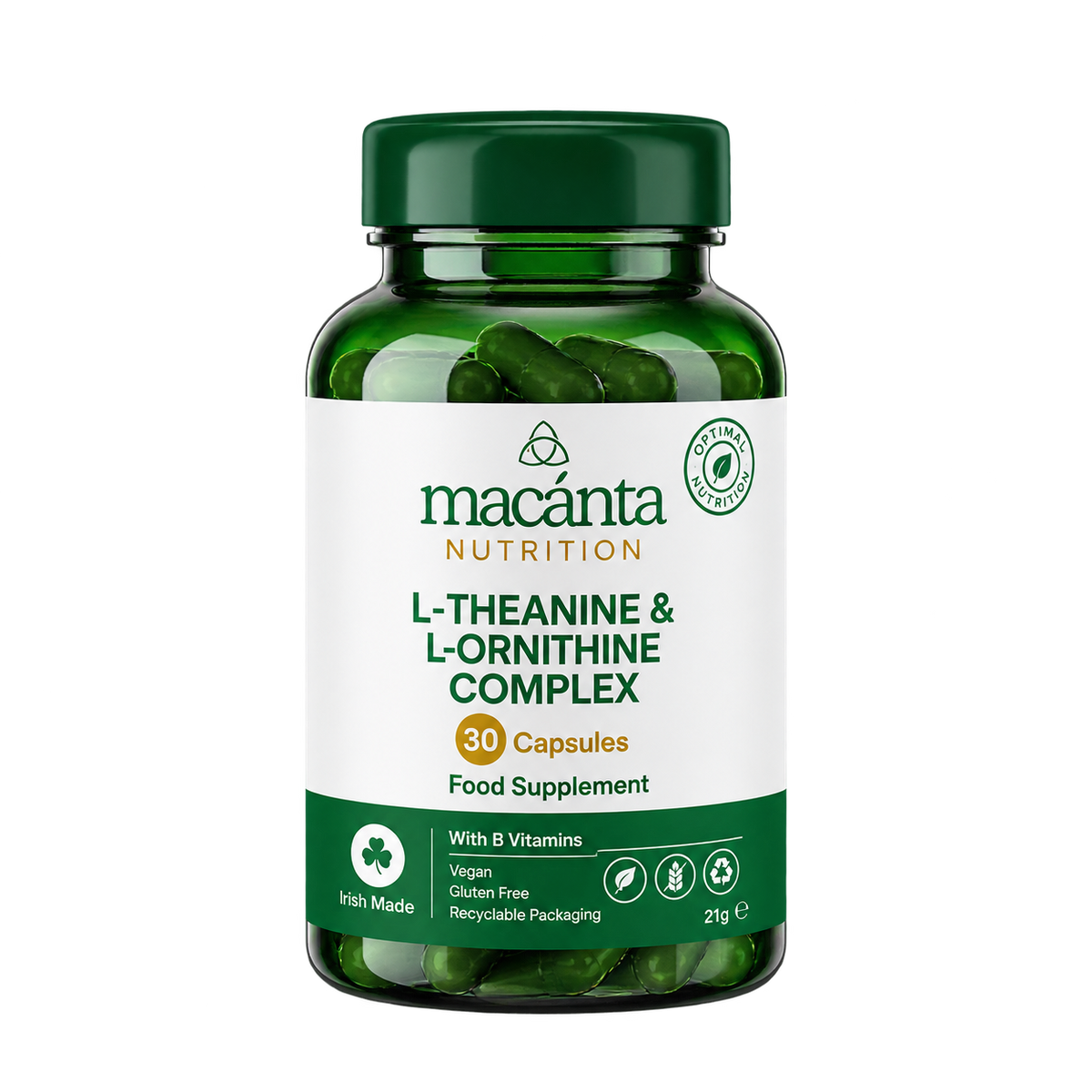 Macanta Nutrition L-theanine & L-ornithine Complex 30s