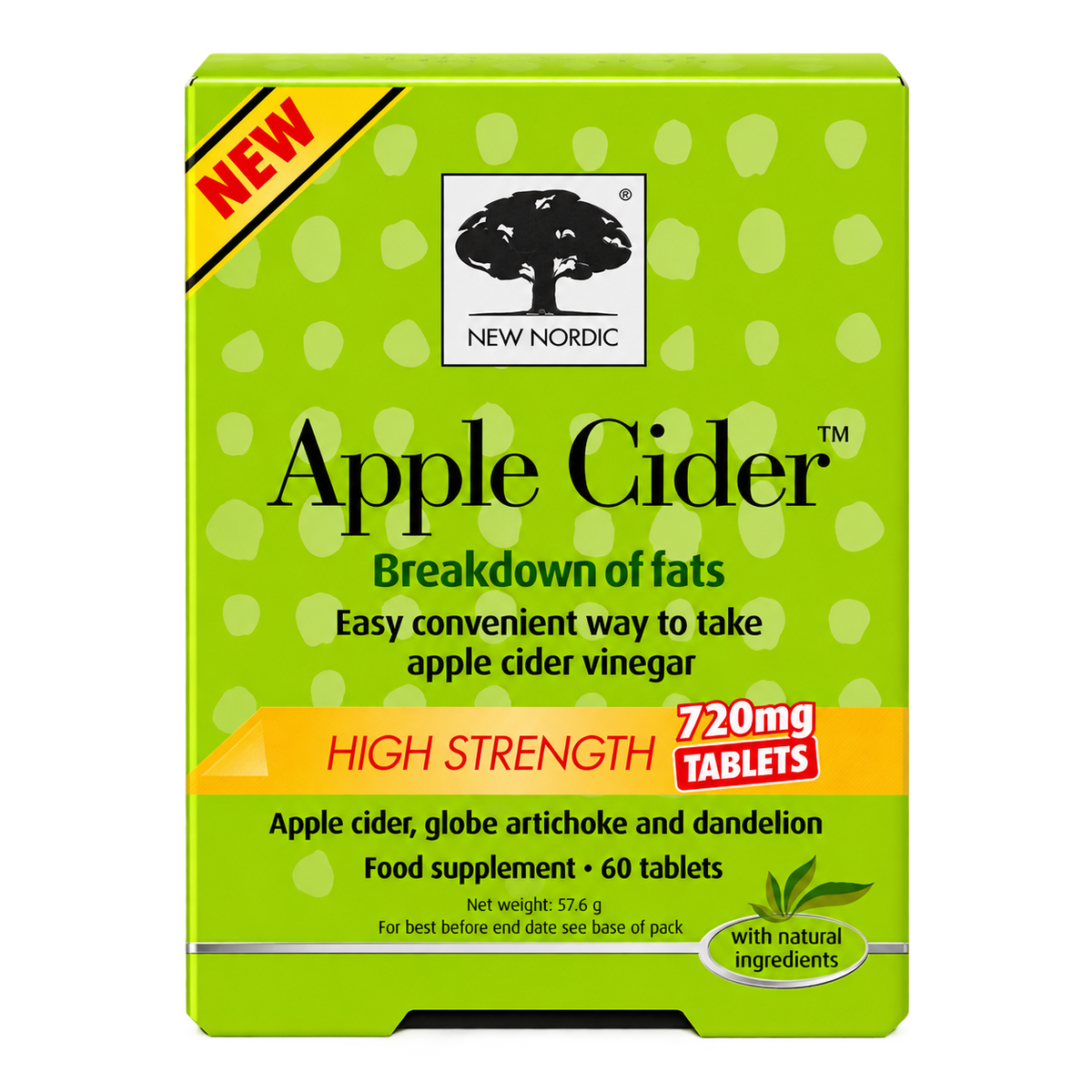 New Nordic Apple Cider 720 High Strength 60s