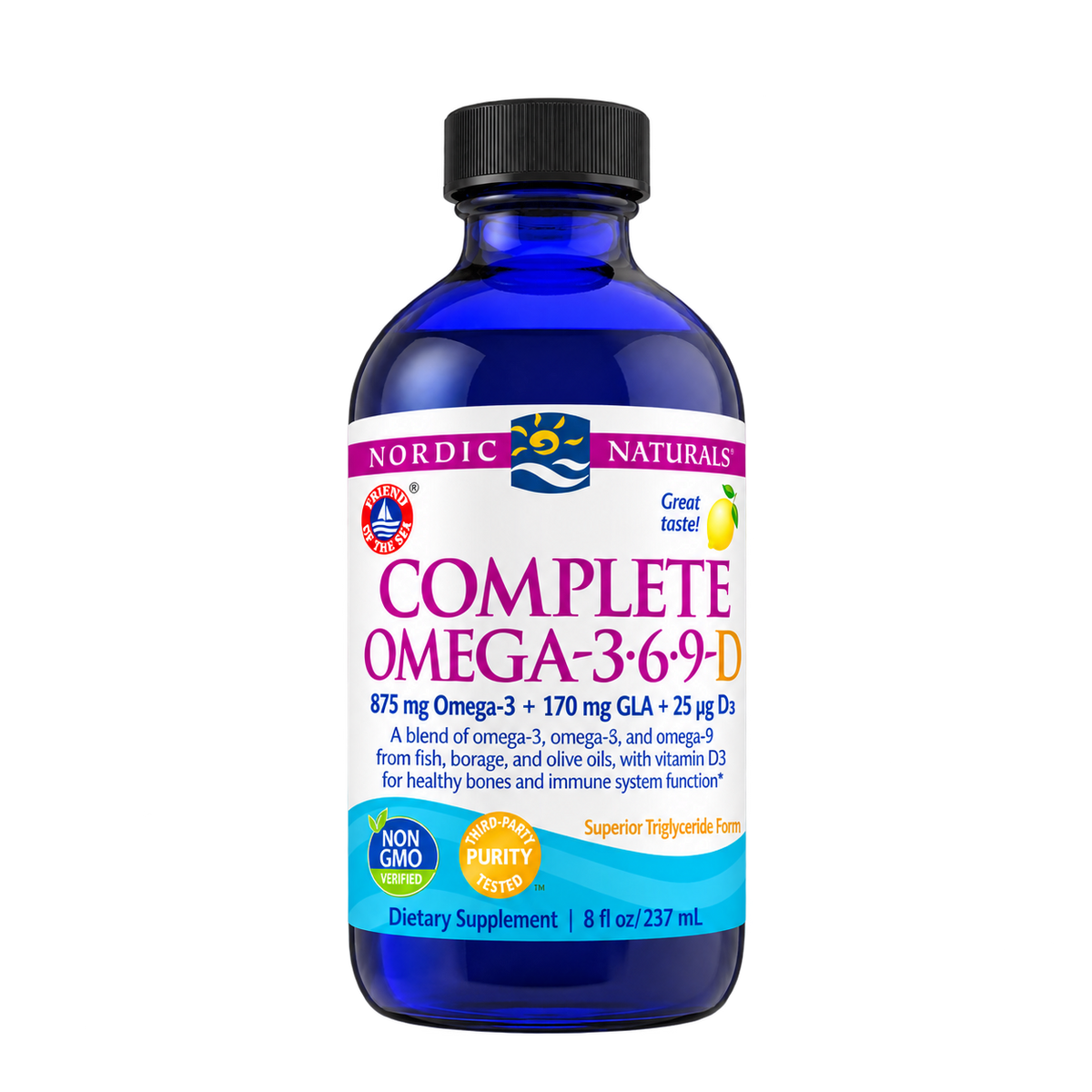 Nordic Naturals  Complete Omega-3.6.9  237 Ml