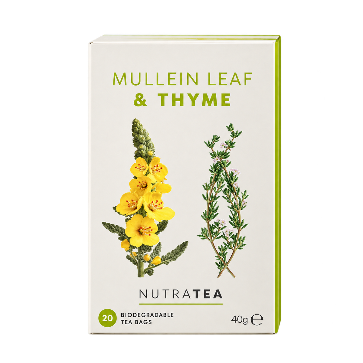 Nutra Tea Mullein & Thyme 20 Tea Bags