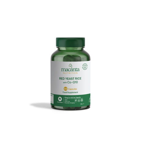 Macanta Red Yeast Rice + 100mg Coq10 60 Caps  Horan's Healthstores