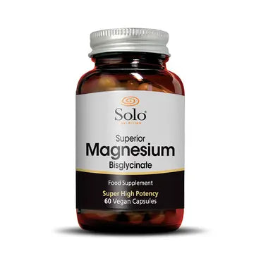 Solo Nutrition Superior Magnesium Bisglycinate 160mg 60s