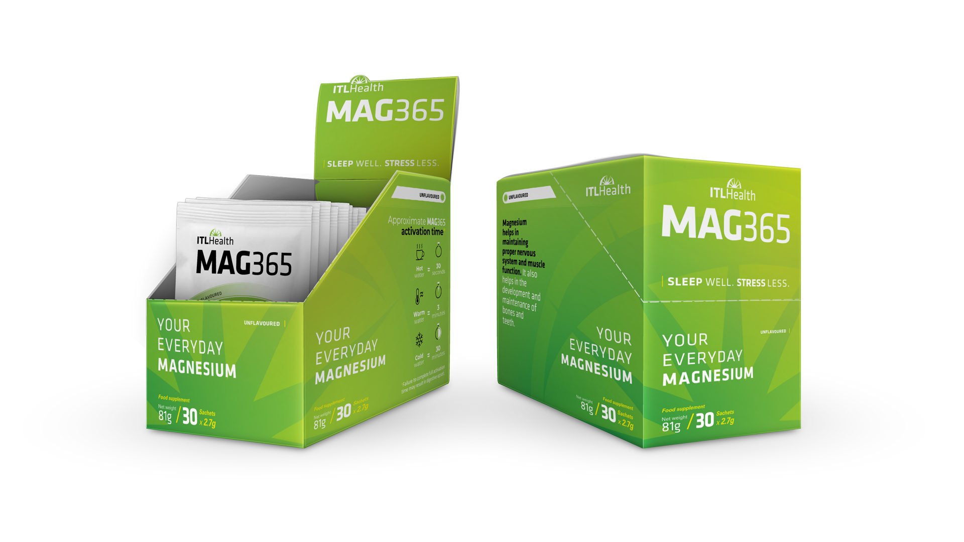 ITL Health MAG365 Single Serve Sachets 30 x 3g Sachets