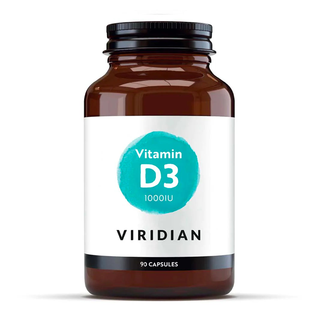 Viridian Vitamin D3 1000iu 90s - Buy this and Get the D600iu 60s FREE