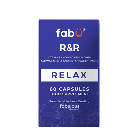 fabU R&R Relax Food Supplement 60 Capsules - Horans Healthstore