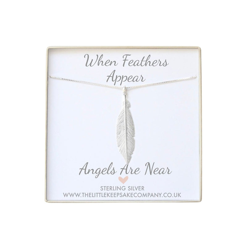 your wings already exist, all you have to do is fly - Large Silver Feather