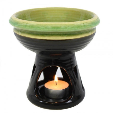 Deep Dish Oil Burner / Wax Melt Warmer Spirit of Equinox - Horans Healthstore