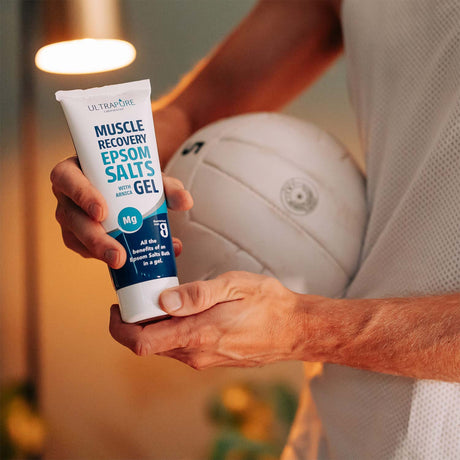 UltraPure Labs EPSOM SALTS GEL WITH ARNICA MUSCLE RUB 200ml  Horan's Healthstores