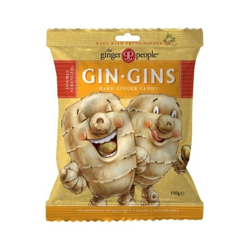 The Ginger People Gin Gins Hard Ginger Candy 150g - Horans Healthstore