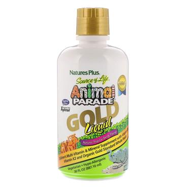 Nature's Plus Source Of Life Animal Parade Gold Liquid 900ml - Horans Healthstore