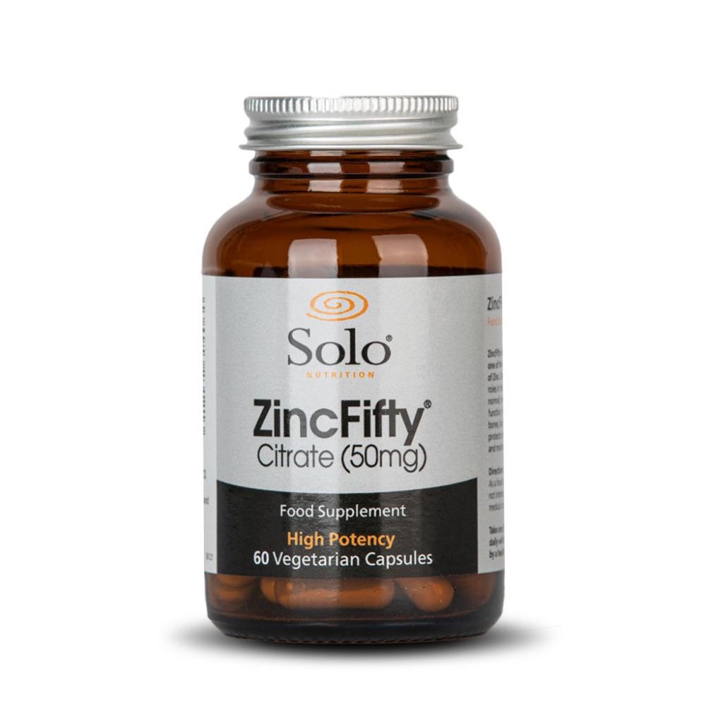 Solo Nutrition Zinc fifty 60s  ** - Horans Healthstore