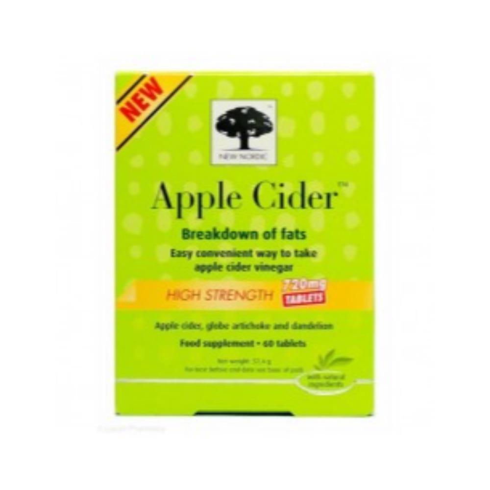 New Nordic Apple Cider 720 High Strength 60s - Horans Healthstore