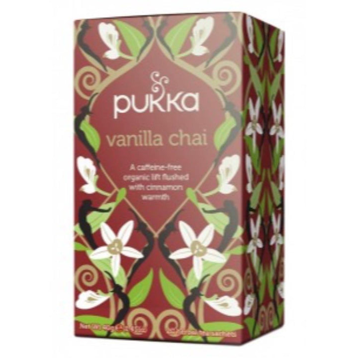 Pukka Vanilla Chai 20 Sachets - Horans Healthstore