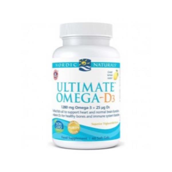 Nordic Naturals  Ultimate Omega-d3  60 Soft Gels - Horans Healthstore