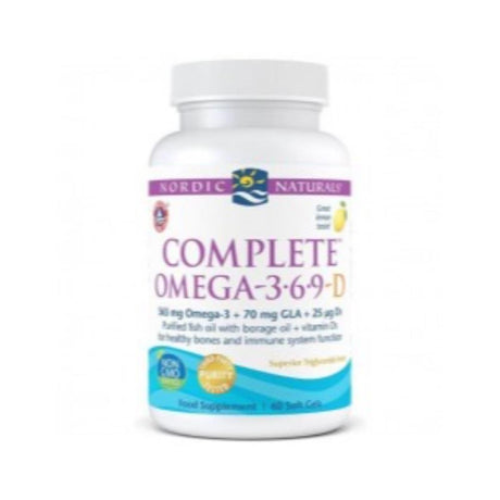 Nordic Naturals Complete Omega-3.6.9 60 Soft Gels - Horans Healthstore