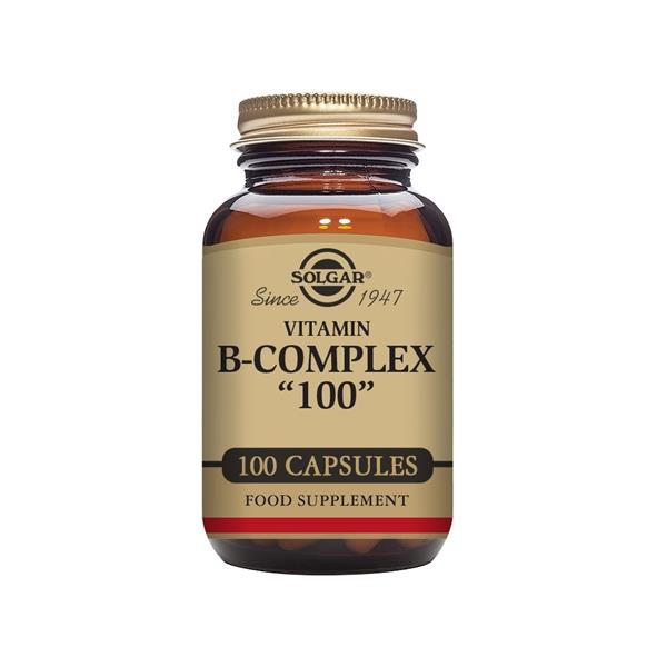 Solgar Vitamin B-complex "100" Extra High Potency Vegetable Capsules - Pack Of 50 - Horans Healthstore