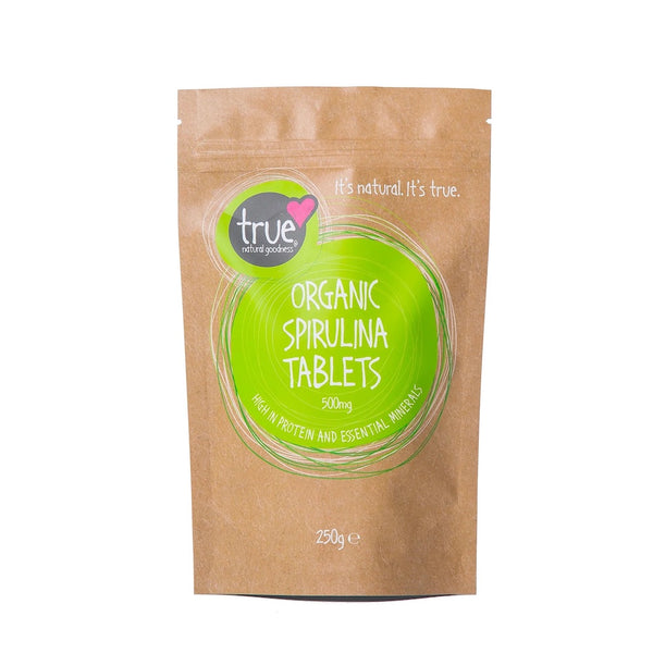 True Natural Goodness Organic Spirulina Tablets 250g - Horans Healthstore
