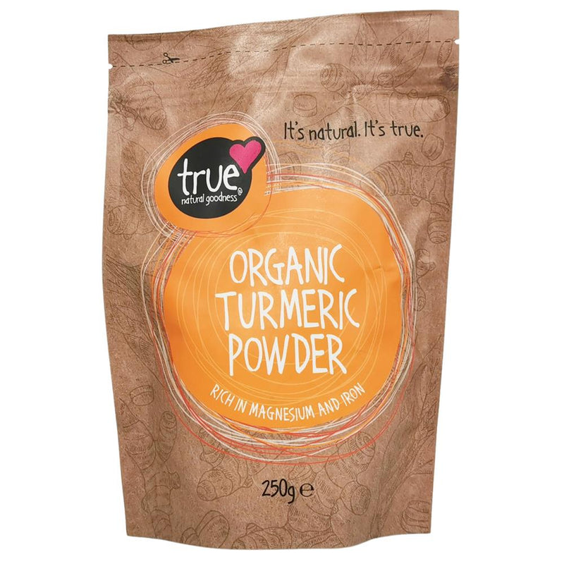 True Natural Goodness Organic Turmeric Powder (250g) - Horans Healthstore